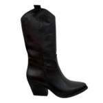 stivale texano in pelle