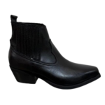 stivaletto texano in pelle