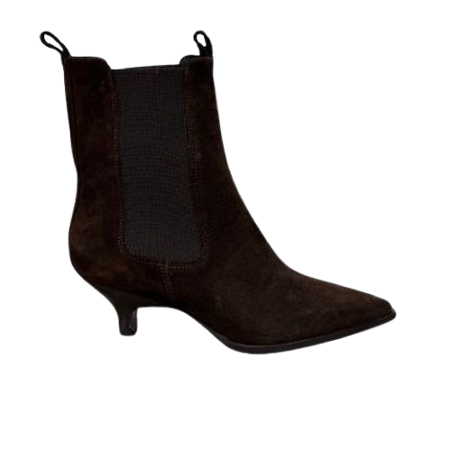 5444C_1-removebg-preview stivaletto chelsea pointy con tacco a rocchetto in pelle - immagine 1